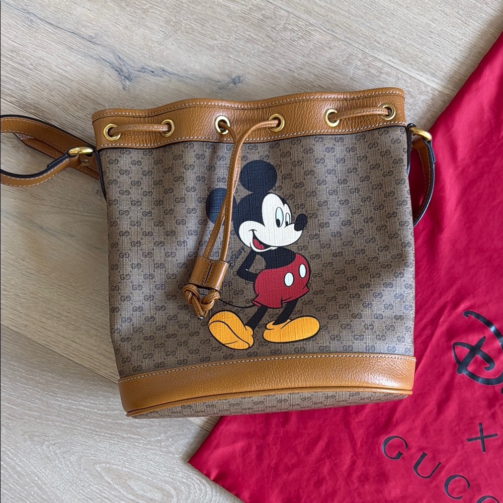 Gucci X Disney bucket bag